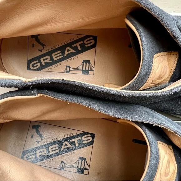 Greats Born In Brooklyn Royale Gray Suede Lace Up Chukka Boots Shoes Men's 10 - Picture 12 of 14